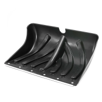 Лопата-движок пластик с усиленной планкой 500х350мм б/ч СЕВЕРЯНИН 5