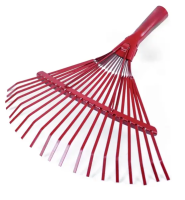 Грабли веерные 20-ти зубые,б/ч, плоский зуб/Россия