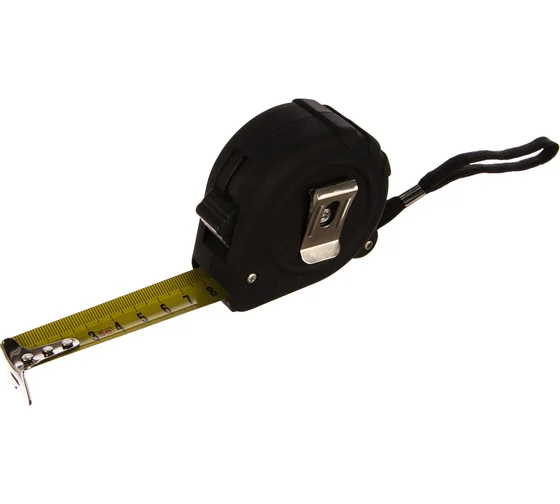 Рулетка прорезиненный корпус Универсал, тройной стопор 7,5 м*25 мм FIT