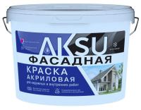 Краска фасадная Строитель 14 кг. Аксу ВД-АК 11