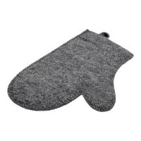 Рукавица для сауны серая