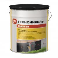 Мастика битумная Aguamast ведро 18 кг. для фундамента (36 шт)