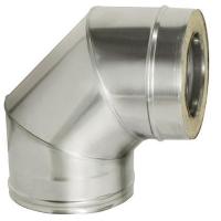 Колено сэндвич цинк (430/0,5 мм) 120/200