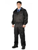 Костюм мужской Охрана черный р. 60-62/182-188