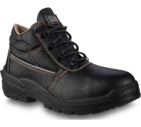 Ботинки кожаные Стикс ПУ, металлический подносок р. 43