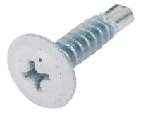 Саморез прессшайба сверло 4,2*19 белые