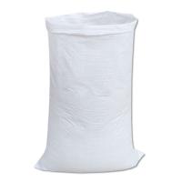 Мешок п/п 55*105 белый красная полоса