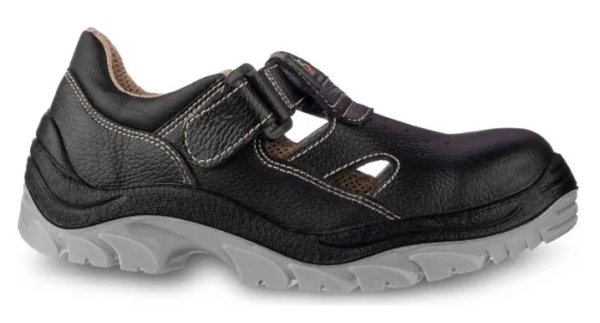 Полуботинки кожаные с перфорацией РЕДГРЕЙ ПУ/ТПУ, МП р. 46