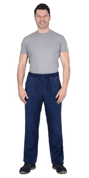 Брюки флисовые Сириус-Актив темно-синие р. 96-100/170-176