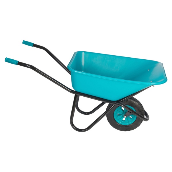 Тачка строительная 120 л/180 кг одноколесная, колесо RV PLAST