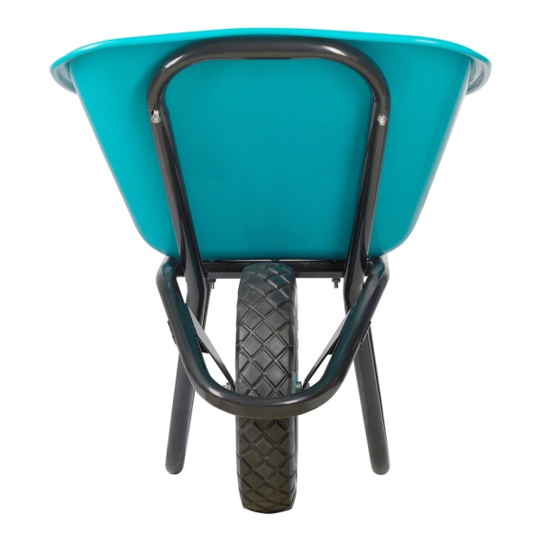 Тачка строительная 120 л/180 кг одноколесная, колесо RV PLAST