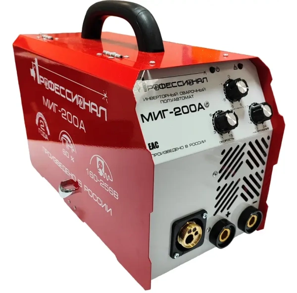 Сварочный инверторный полуавтомат Профессионал МИГ-200А