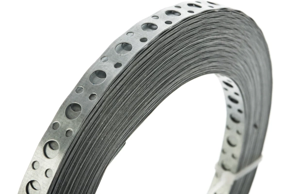 Лента перфорированная 12 *0.5 мм*25 м, цинк ЗУБР