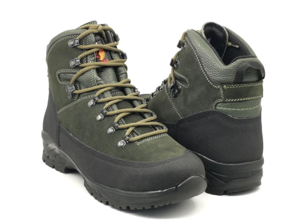 Ботинки высокие KS-SAFETY, цвет зелёный р.44