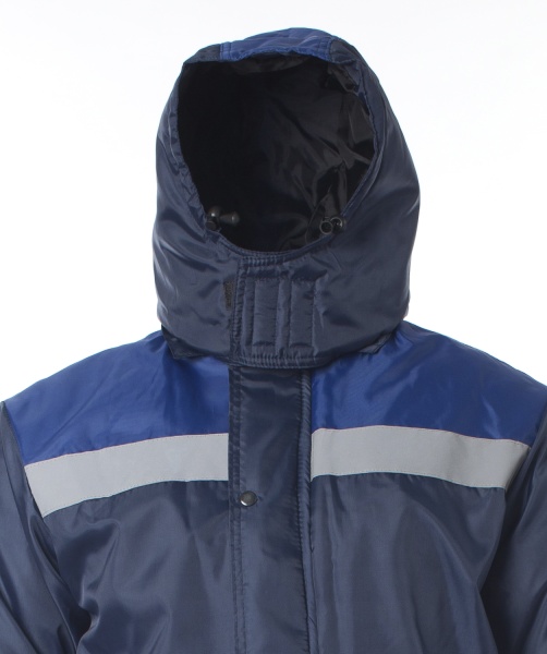 Куртка утепленная Стандарт с СОП. синяя р. 112-116/170-176