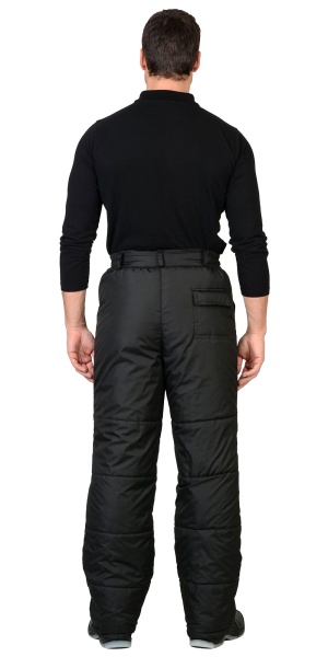 Брюки Сириус-Европа утепленные черные р. 120-124/170/176