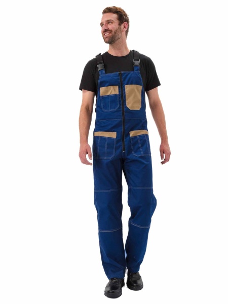 Костюм Рольф куртка+полуком т.синий+бежевый р. 44-46/182-188