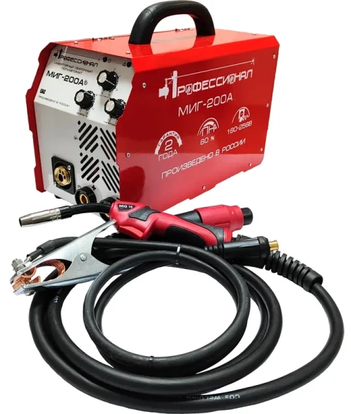 Сварочный инверторный полуавтомат Профессионал МИГ-200А