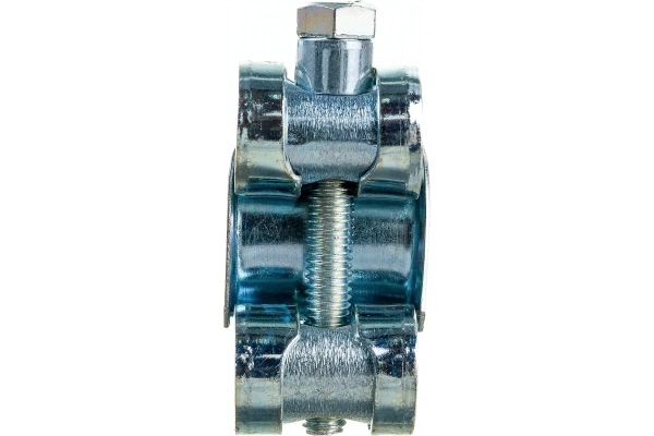 Хомут обжимной силовой шарнирный, нерж.сталь 20-22 мм