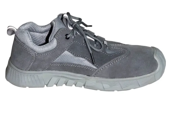 Полуботинки "Универсал Нитро", замша (серые), Нитрил р, 41