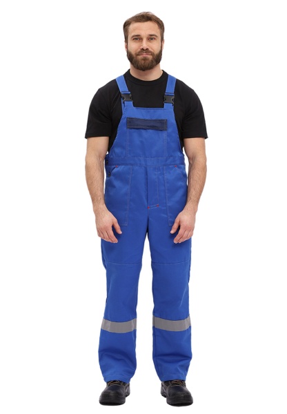 Костюм Легион куртка/полукомб. ВАСИЛЕК/Т.СИНИЙ р. 64-66/170-176