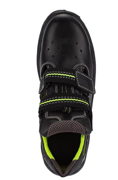 Полуботинки кожаные с перфорацией НЕОН ПУ/ТПУ, КП р. 44