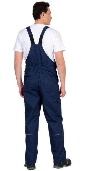 Полукомбинезон "ФОТОН" мужской, темно-синий р. 88-92/182-188 (ЧЗ)