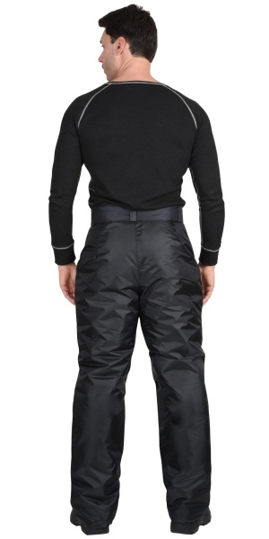 Брюки зимние Сириус-Спецмонтаж чёрные р. 120-124/170-176