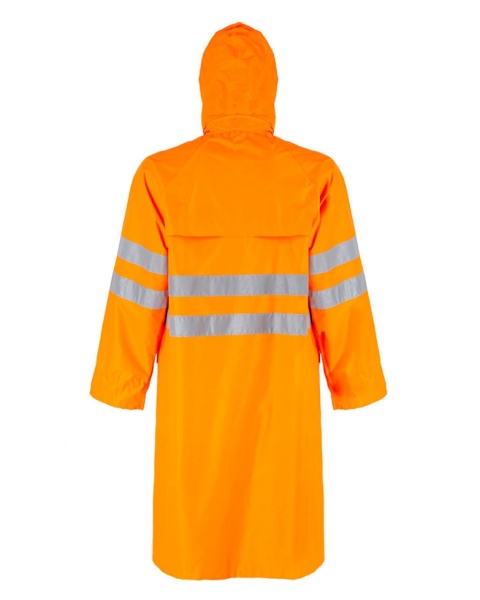 Плащ ВВЗ сигнальный нейлон с ПВХ оранжевый р. 104-108/170-176