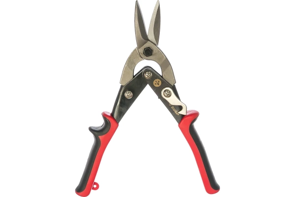 Ножницы по металлу 250 мм прямые, двухрычажные, У8А, ЗУБР 