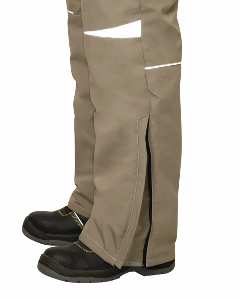 Костюм Сириус-Озон зимний: куртка, брюки св. оливковый с т. оливковым р. 112-116/170-176