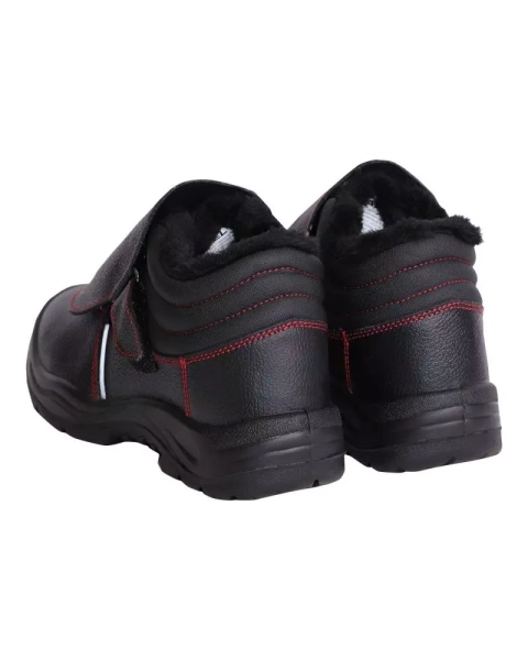 Ботинки Сварщик-Сириус кожа, ПКП, иск. мех, ПУ-Нитрил р. 46