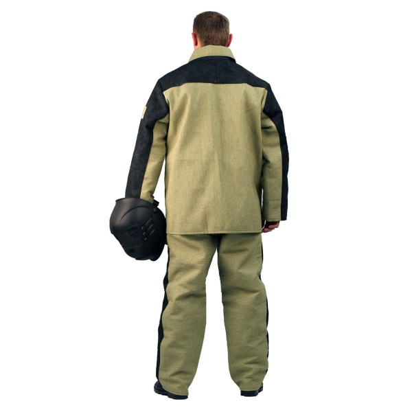 Костюм Сварщик зимний брезентовый со спилком р. 56-58/182-188