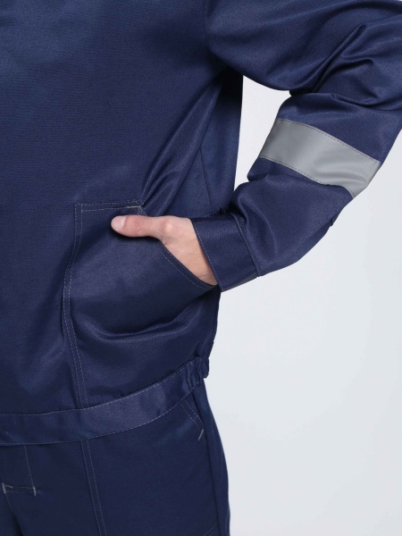 Костюм Легион-2 СОП (тк.Смесовая,210) п/к, т.синий/серый р. 48-50/170-176 