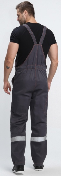 Костюм Сфера-2 СОП CH (тк.Смесовая,210) п/к, т.серый/красный р. 60-62/170-176