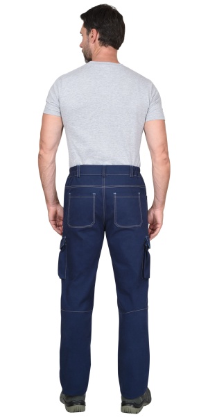 Брюки Джет синие с голубым ТА р. 112-116/170-176