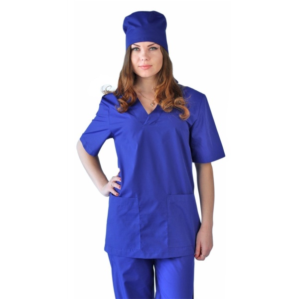 Костюм Хирургический (универсальный) васильковый (56-58, 170-176)