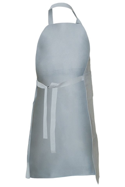 Фартук спилковый (серый) Профессионал