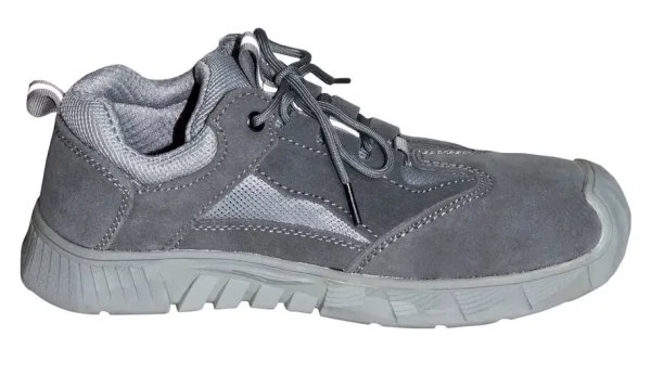 Полуботинки "Универсал Нитро", замша (серые), Нитрил р, 43