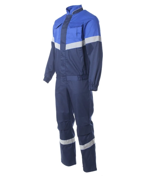 Костюм летний Орион цв. синий с васильком, тк Твил р. 112-116/182-188