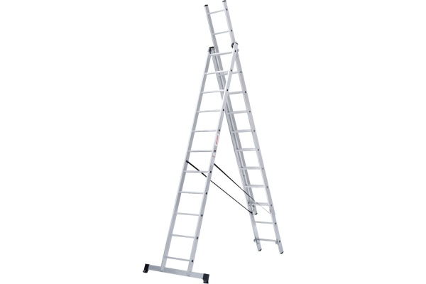 Лестница трехсекционная NV 1230 3*11 Новая высота