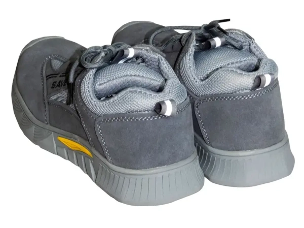 Полуботинки "Универсал Нитро", замша (серые), Нитрил р, 43