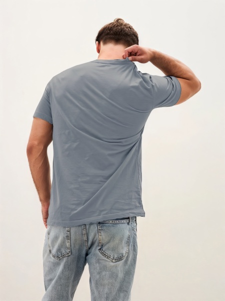 Футболка ProfLineBase (тк.Трикотаж,160), серый р. 52-54