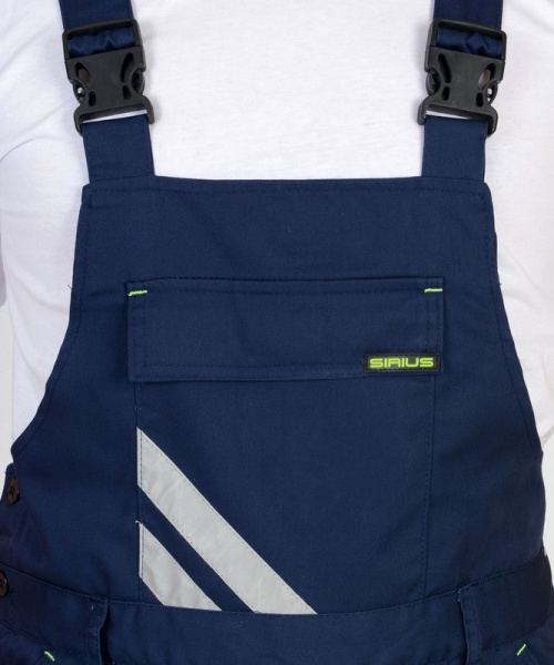 Полукомбинезон "ФОТОН" мужской, темно-синий р. 88-92/182-188 (ЧЗ)