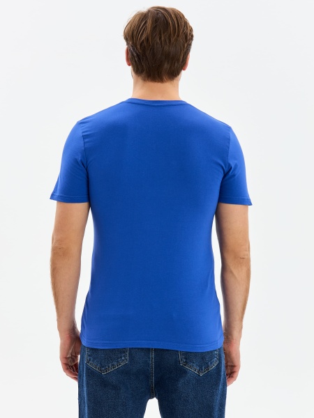 Футболка ProfLineBase (тк.Трикотаж,160), васильковый р. 64-66