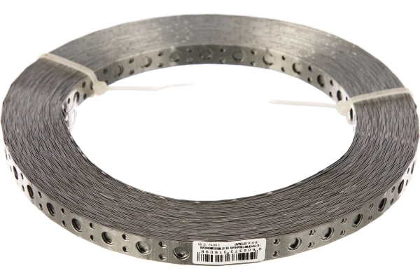 Лента перфорированная 12 *0.5 мм*25 м, цинк ЗУБР