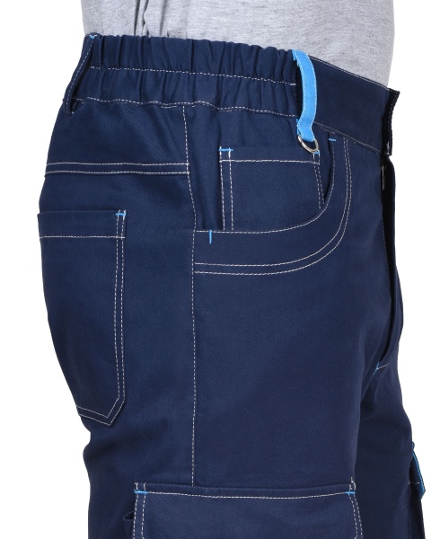 Брюки Джет синие с голубым ТА р. 112-116/170-176