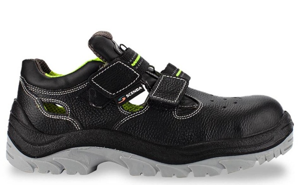 Полуботинки кожаные с перфорацией НЕОН ПУ/ТПУ, КП р. 45