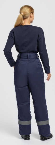 Брюки зимние женские Вьюга СОП (тк.Смесовая,210), т.синий р. 104-108/170-176