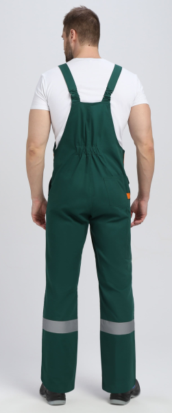 Костюм ИТР СОП IMP (тк.Саржа,250) брюки, т.зеленый/оранжевый р. 48-50/170-176